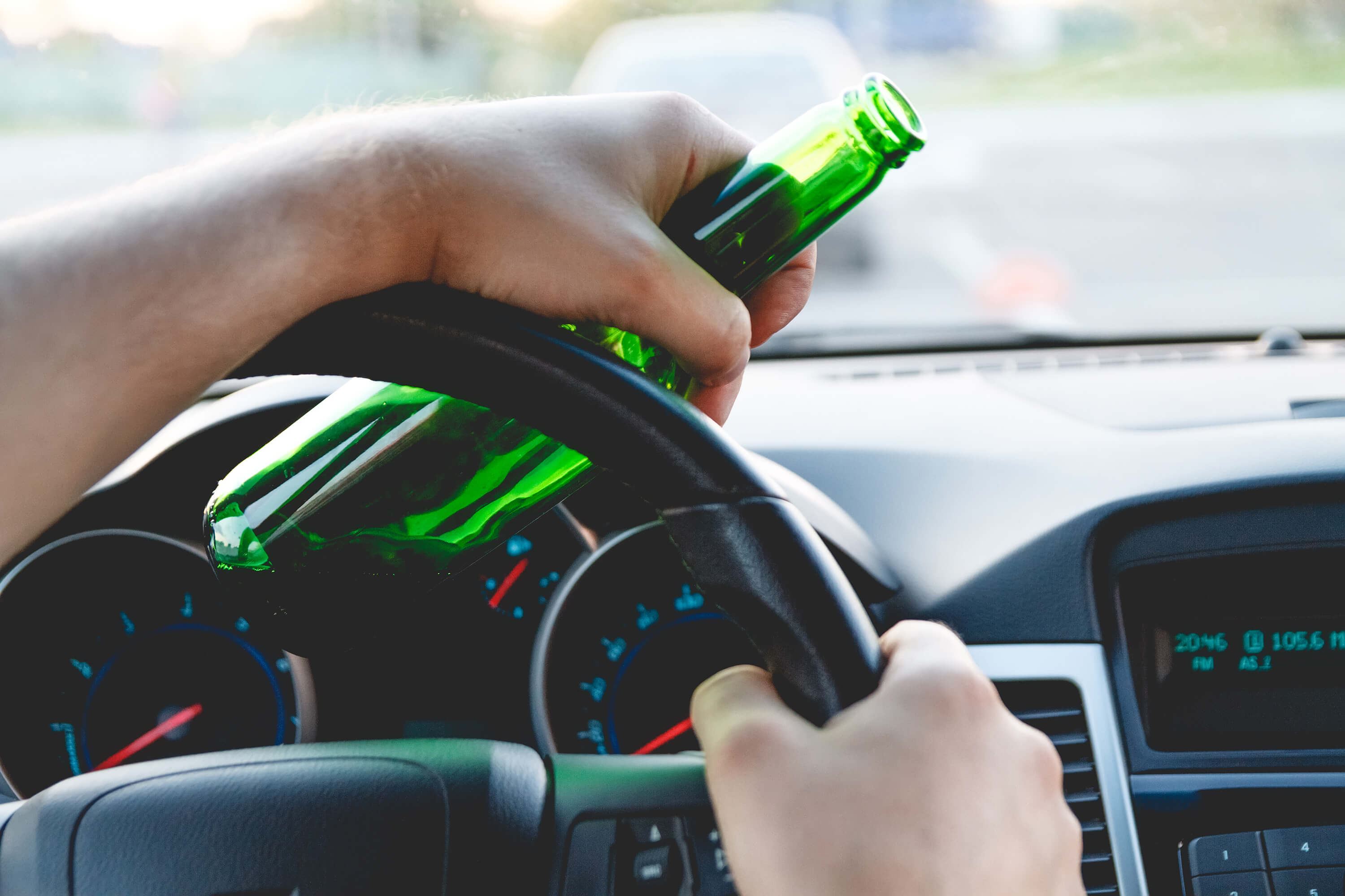 Driving with a beer - actual physical control 